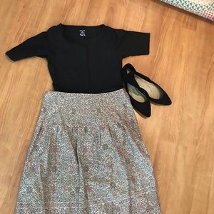 Villager Knee Length Skirt